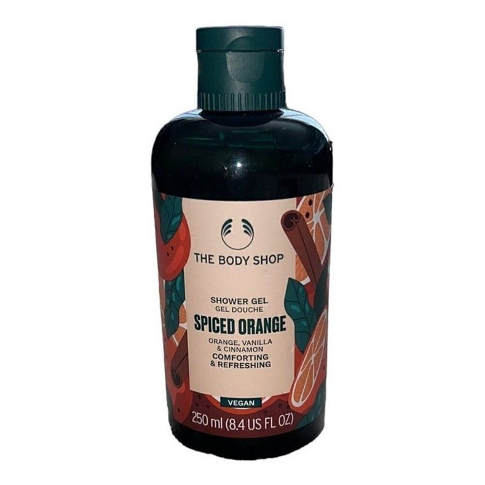 THE BODY SHOP Spiced Orange Shower Gel 250ml 8.4 Fl Oz